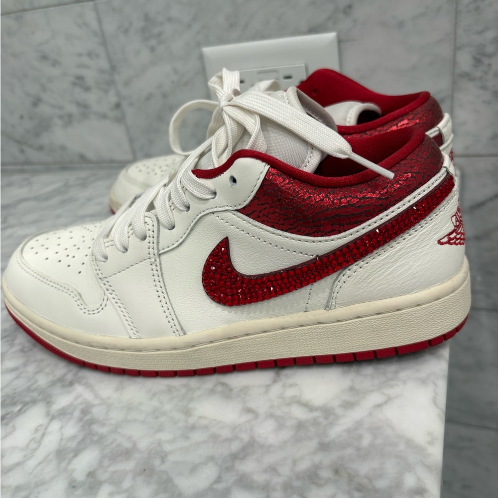 Swarovski Crystal customized Nike Air Jordan Sneakers